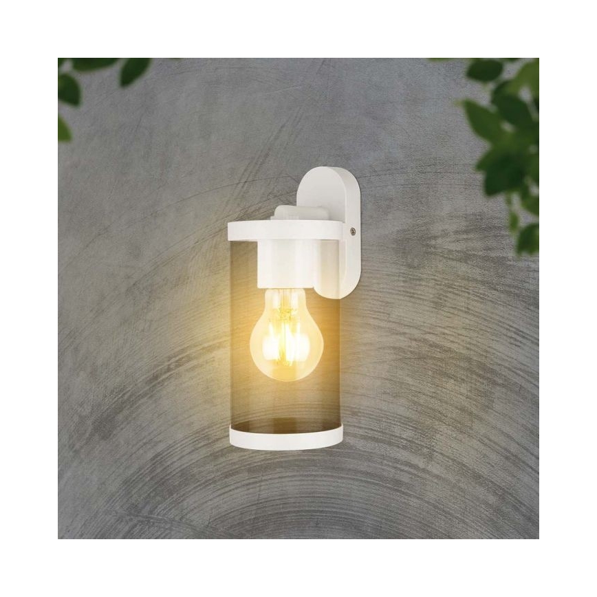 Outdoor wall light 1xE27/60W/230V IP44 white