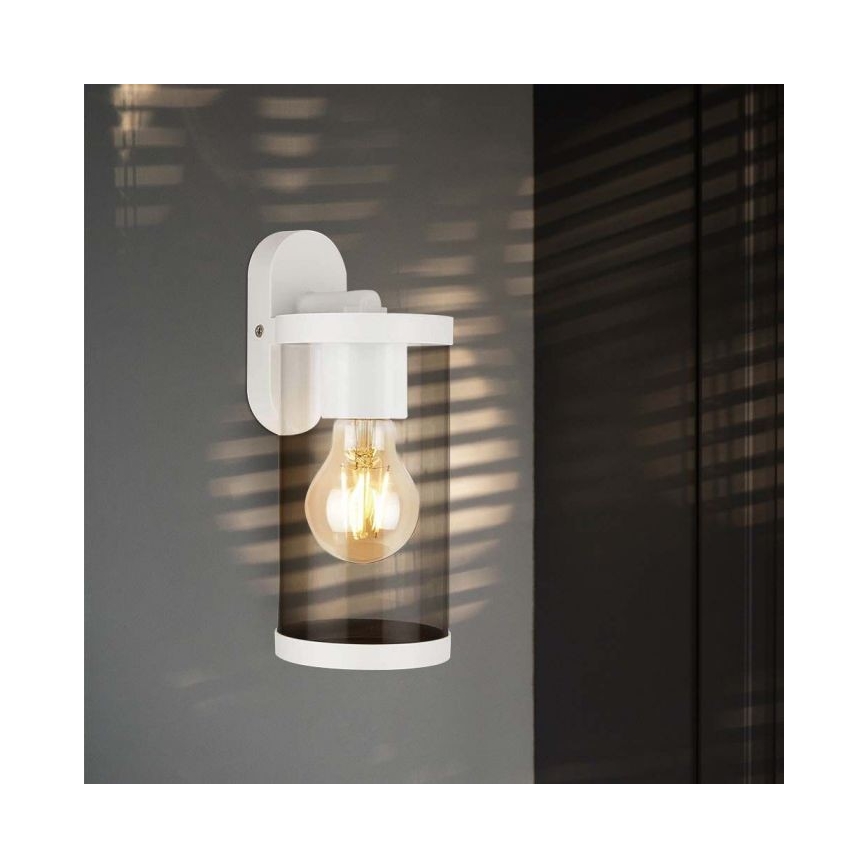 Outdoor wall light 1xE27/60W/230V IP44 white