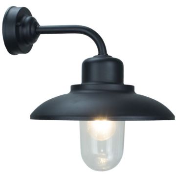 Outdoor wall light BARD 1xE27/60W/230V IP44 black