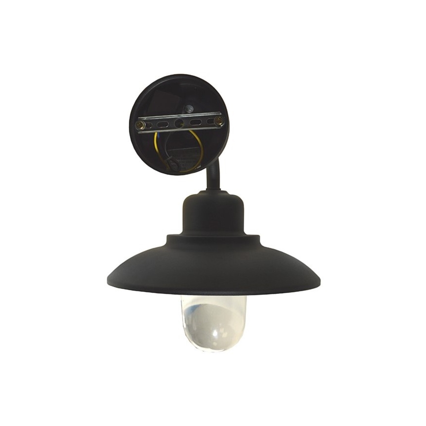 Outdoor wall light BARD 1xE27/60W/230V IP44 black