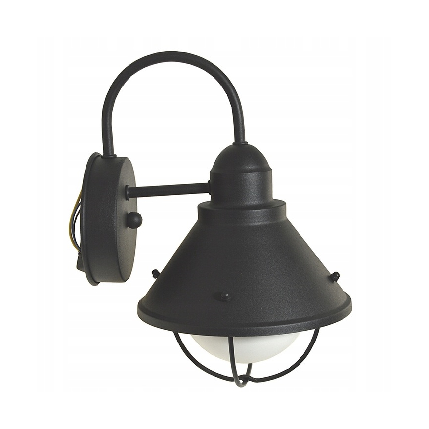 Outdoor wall light LAVINA 1xE27/60W/230V IP44 black