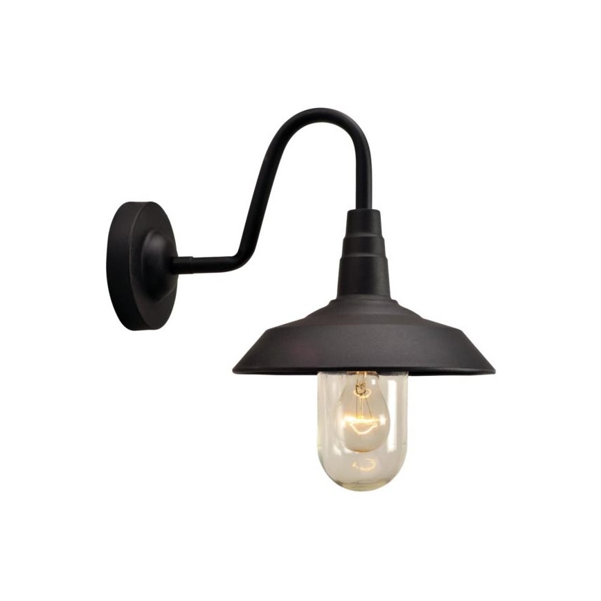 Outdoor wall light NILDA 1xE27/60W/230V IP44 black