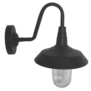 Outdoor wall light NILDA 1xE27/60W/230V IP44 black