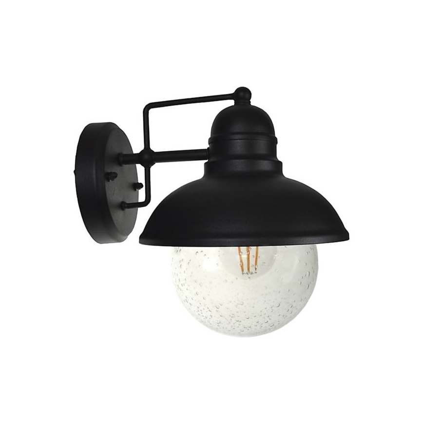 Outdoor wall light WILDA 1xE27/60W/230V IP44 black