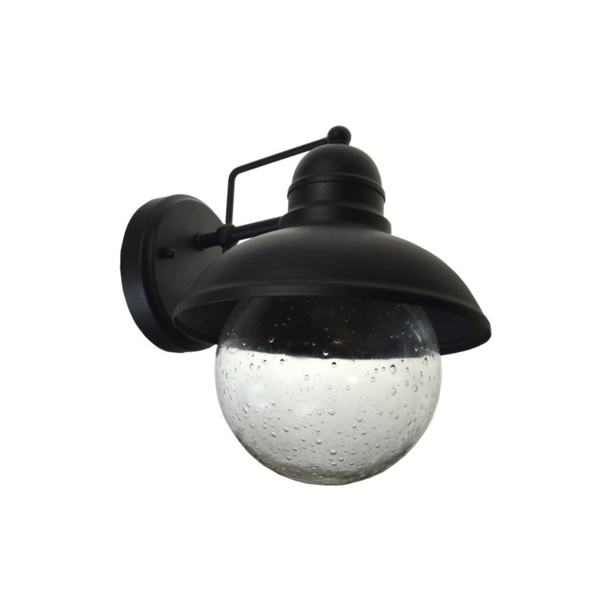 Outdoor wall light WILDA 1xE27/60W/230V IP44 black