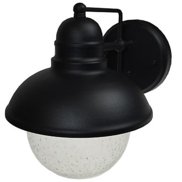 Outdoor wall light WILDA 1xE27/60W/230V IP44 black