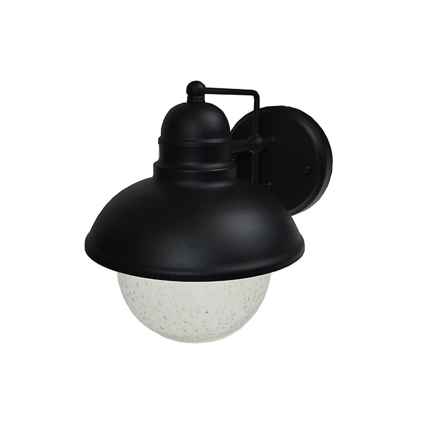 Outdoor wall light WILDA 1xE27/60W/230V IP44 black