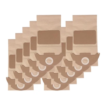 PATONA - Bags for vacuum cleaner KÄRCHER K2501/K2601/K3001/K2101/K2301 paper - 10 pieces