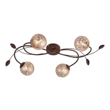 Paul Neuhaus 6395-48 - Surface-mounted chandelier GRETA 4xG9/40W/230V