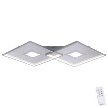 Paul Neuhaus 8378-55 - LED Dimmable ceiling light AMARA LED/45W/230V chrome + remote control