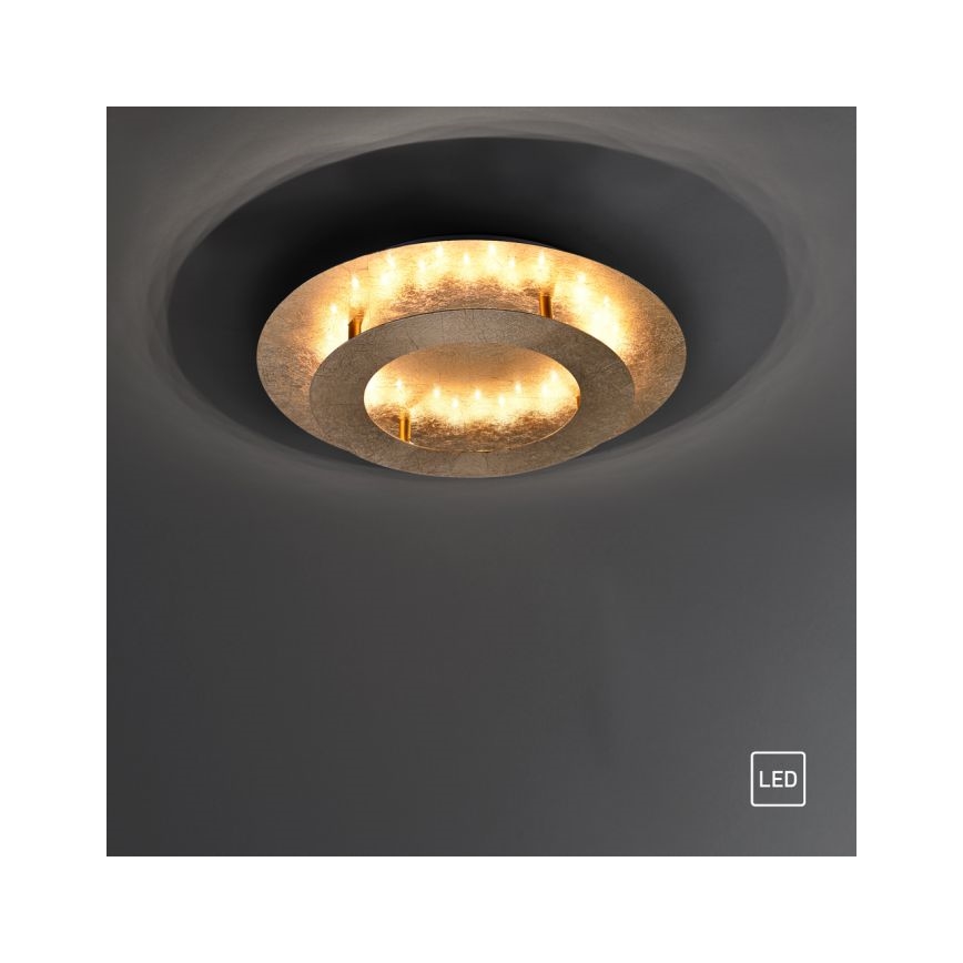 Paul Neuhaus 9620-12 - LED Ceiling light NEVIS LED/18W/230V gold