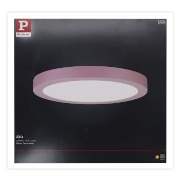 Paulmann 70989 - LED/22W Ceiling light ABIA 230V purple