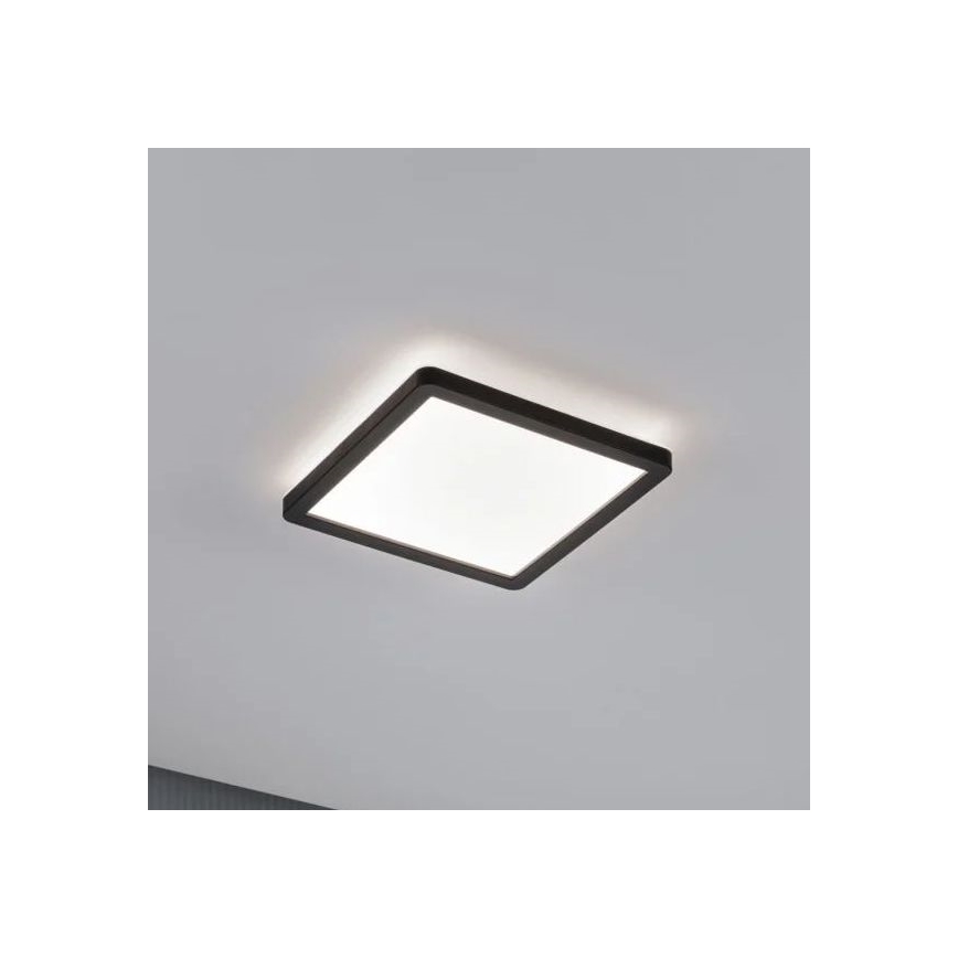 Paulmann 71014 - LED/11,2W Surface-mounted panel ATRIA 230V 4000K 19x19 cm black