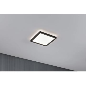 Paulmann 71014 - LED/11,2W Surface-mounted panel ATRIA 230V 4000K 19x19 cm black