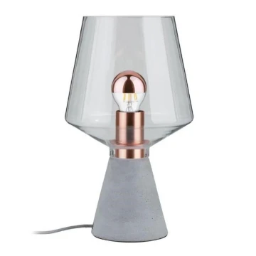 Paulmann 79665 - 1xE27/20W Table lamp NEORDIC YORIK 230V