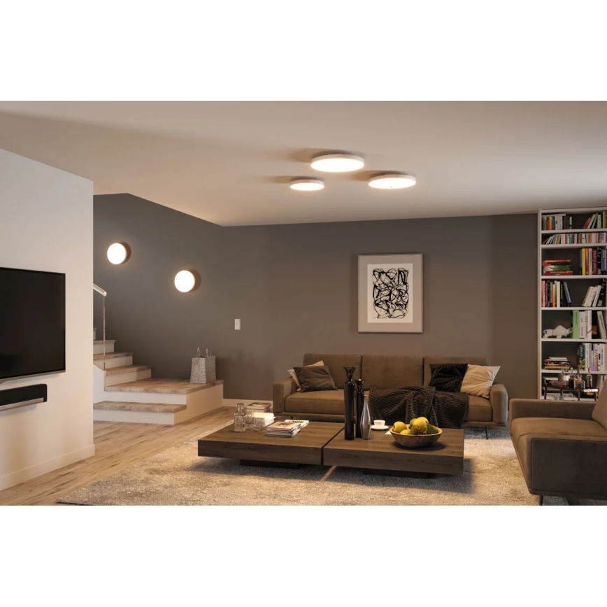 Paulmann 79897 - LED RGBW/22W Dimmable ceiling light SMART VELORA 230V
