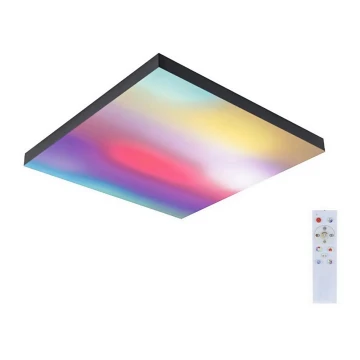 Paulmann 79908 - LED/19W RGBW Dimmable ceiling light VELORA 230V 3000-6500K + remote control