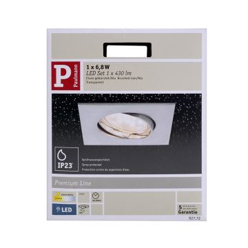 Paulmann 92772 - LED Koupelnové podhledové svítidlo LED/6,8W/230V