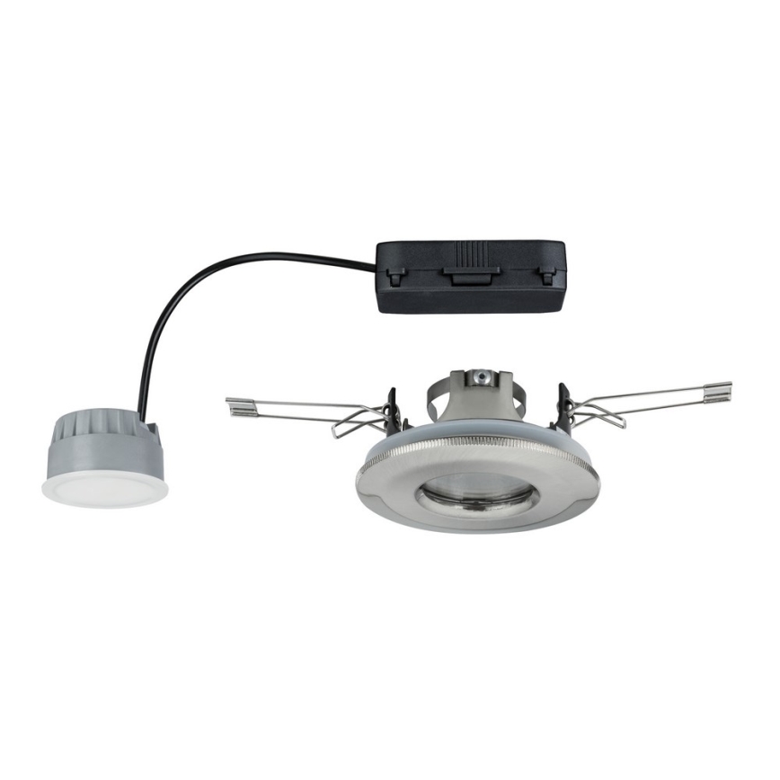 Paulmann 92848 - 1xLED/7W IP65 Bathroom recessed light COIN 230V