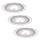 Paulmann 93543 - SET 3xLED/3W Recessed light MICRO LINE 230V