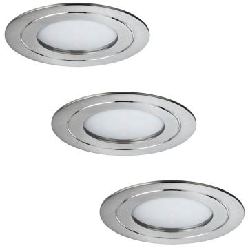 Paulmann 93570 - SET 3xLED/5,3W Dimmable recessed light MICRO LINE 230V