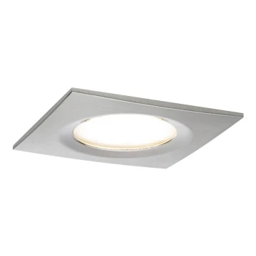 Paulmann 93891 - LED/6,8W IP44 Dimmable bathroom recessed light COIN 230V