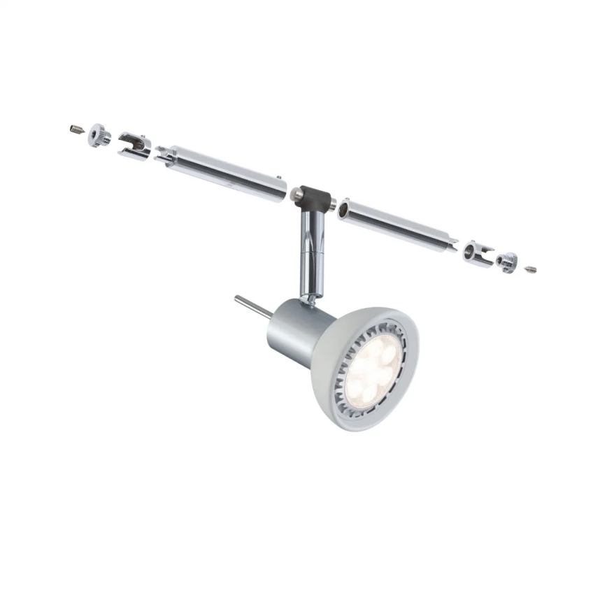 Paulmann 94131 - 1xGU5,3/10W Spotlight for string system SHEELA 12V shiny chrome