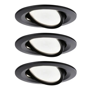 Paulmann 94471 - SET 3xLED/6W IP23 Bathroom recessed light NOVA 230V