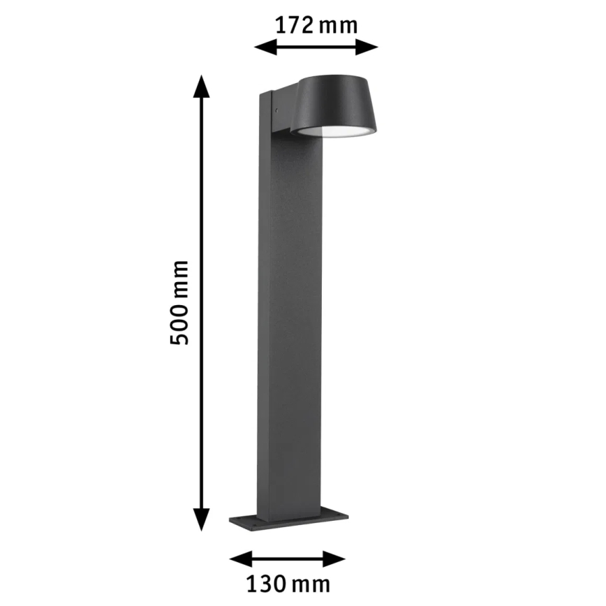 Paulmann 94715 - LED/6W IP44 Outdoor lamp CAPERA 230V