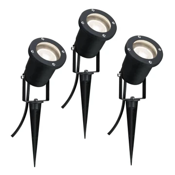 Paulmann 98897 - SET 3xLED GU10/3,5W IP65 Outdoor lamp 230V