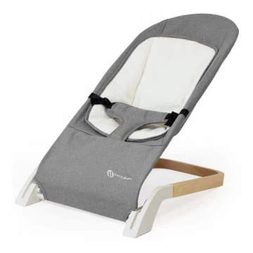 PETITE&MARS - Baby lounger CALMY grey