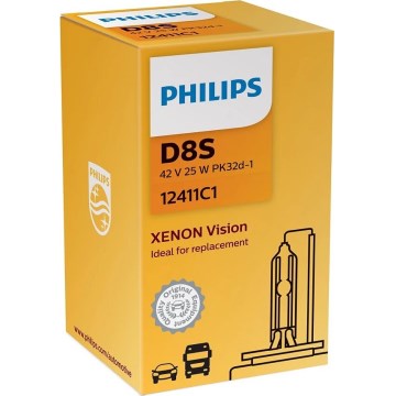 Philips 12411C1 - Xenon car bulb Xenon Vision D8S PK32d-1/25W/42V 4500K