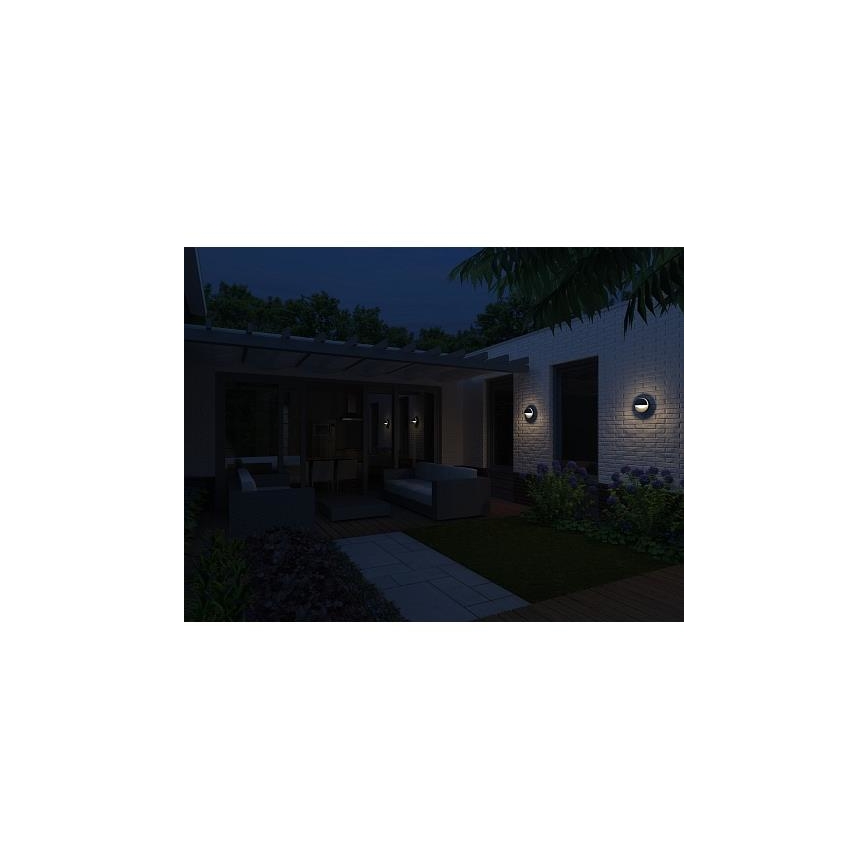 Philips – Outdoor Wall Lighting 1×E27/12W/230V IP44