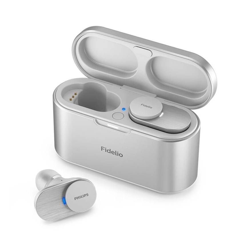 Philips Fidelio T1WT/00 - Wireless earphones IPX4 silver