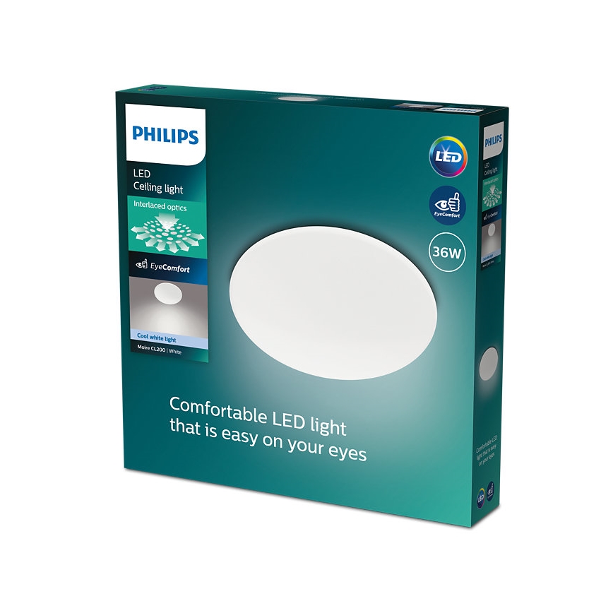 Philips - LED Ceiling light MOIRE LED/36W/230V 4000K