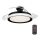 Philips-LED Ceiling light with a fan BLISS LED/35W/230V 5500/4000/2700K black + remote control