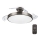 Philips-LED Ceiling light with a fan BLISS LED/35W/230V 5500/4000/2700K nickel + remote control