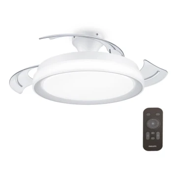 Philips - LED Ceiling light with a fan BLISS LED/35W/230V 5500/4000/2700K white + remote control