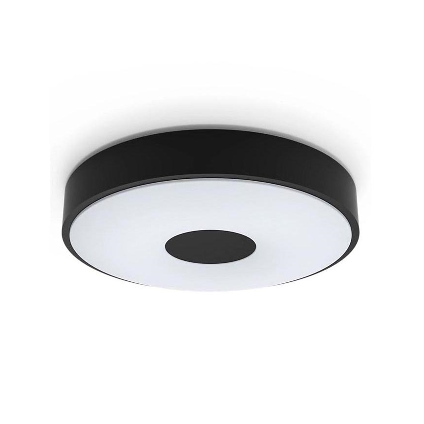 Philips - LED Dimmable ceiling light COINER SCENE SWITCH LED/24W/230V 2700K black