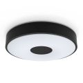 Philips - LED Dimmable ceiling light COINER SCENE SWITCH LED/24W/230V 4000K black