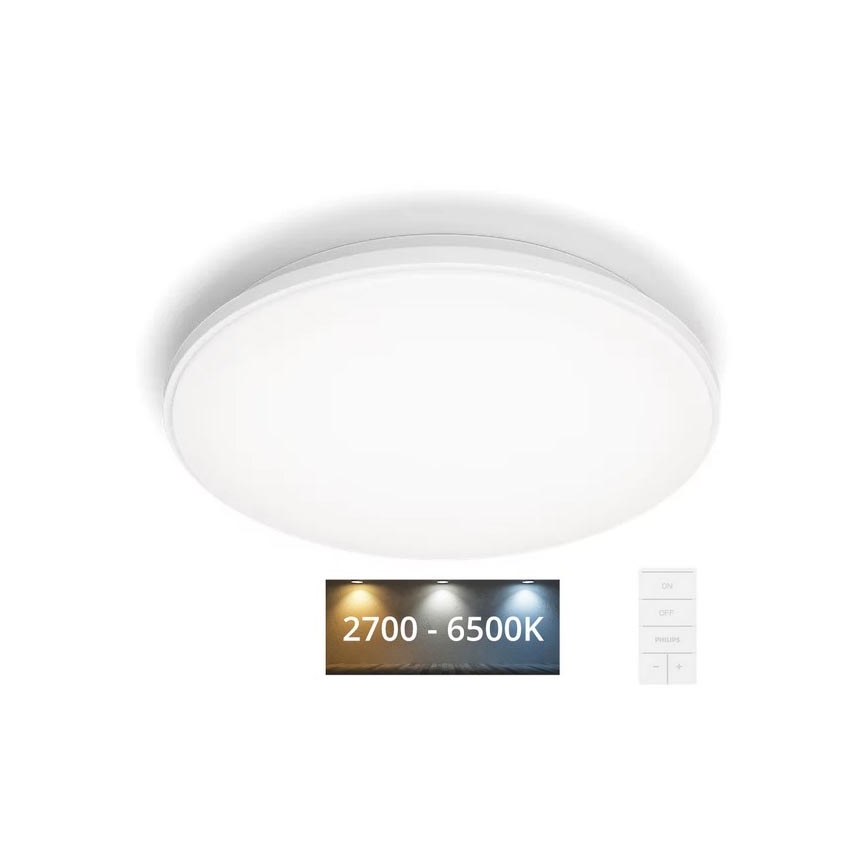 Philips - LED Dimmable ceiling light LED/40W/230V 2700-6500K + remote control