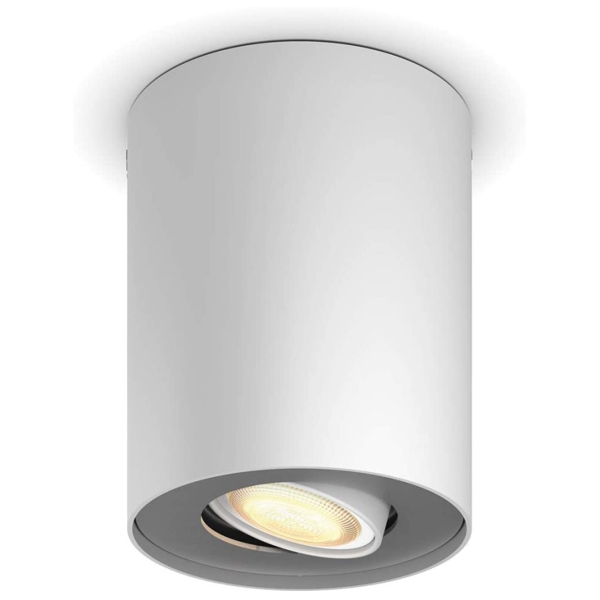 Philips - LED Dimmable spotlight Hue PILLAR 1xGU10/4,2W/230V 2200-6500K + remote control white