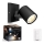 Philips - LED Dimmable spotlight Hue RUNNER 1xGU10/4,2W/230V 2200-6500K + remote control black