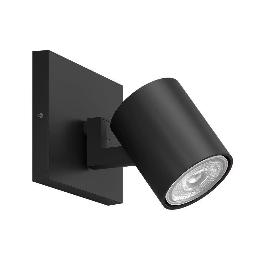 Philips - LED Dimmable spotlight Hue RUNNER 1xGU10/4,2W/230V 2200-6500K black