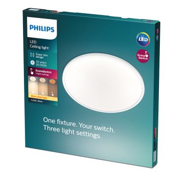 Philips - LED Dimming ceiling light CLEAR 1xLED/18W/230V 2,700K