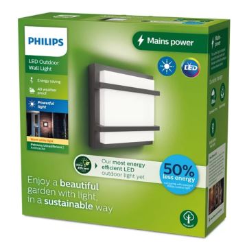 Philips - LED Outdoor wall light PETRONIA LED/3,8W/230V IP44