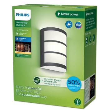 Philips - LED Outdoor wall light PYTHON LED/3,8W/230V IP44