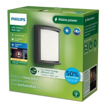 Philips - LED Outdoor wall light SAMONDRA LED/3,8W/230V IP44