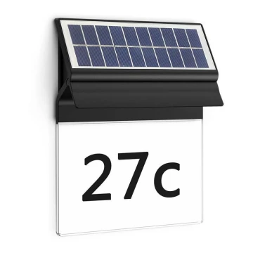 Philips - LED Solar house number ENKARA LED/0,2W/3,7V IP44