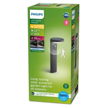 Philips - LED Solar lamp with a sensor LED/1,2W/4V 4000K IP44